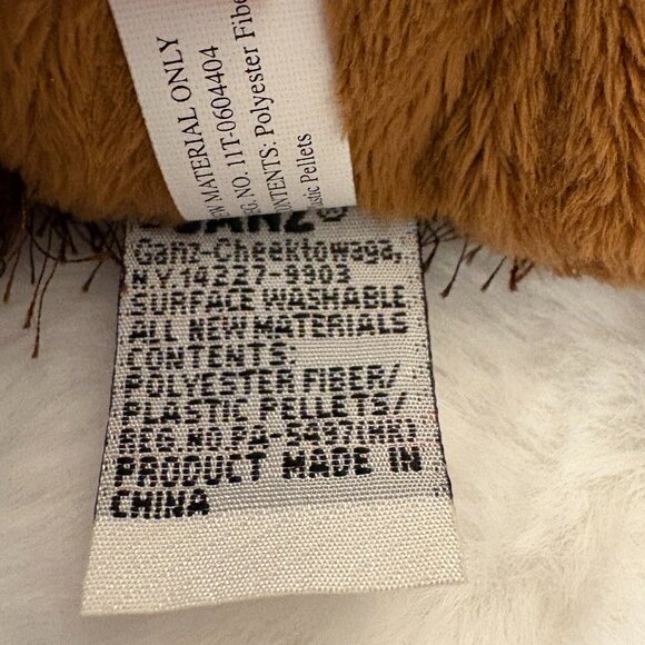 Webkins Ganz Brown Dog HM195 Sealed Code Tag Plush Dog Stuffie (SKU: 252TO) - Picture 10 of 14